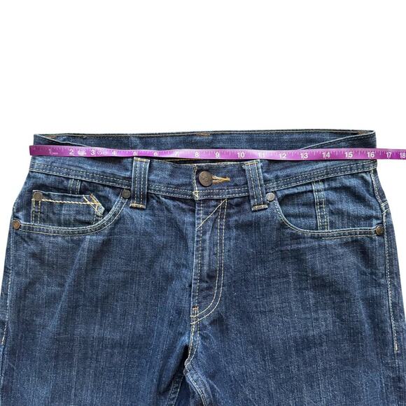 Levi's 511 Jeans Men's 32x30  Blue Skinny Zipper pockets 2010 Silver tab Levis - Picture 6 of 16